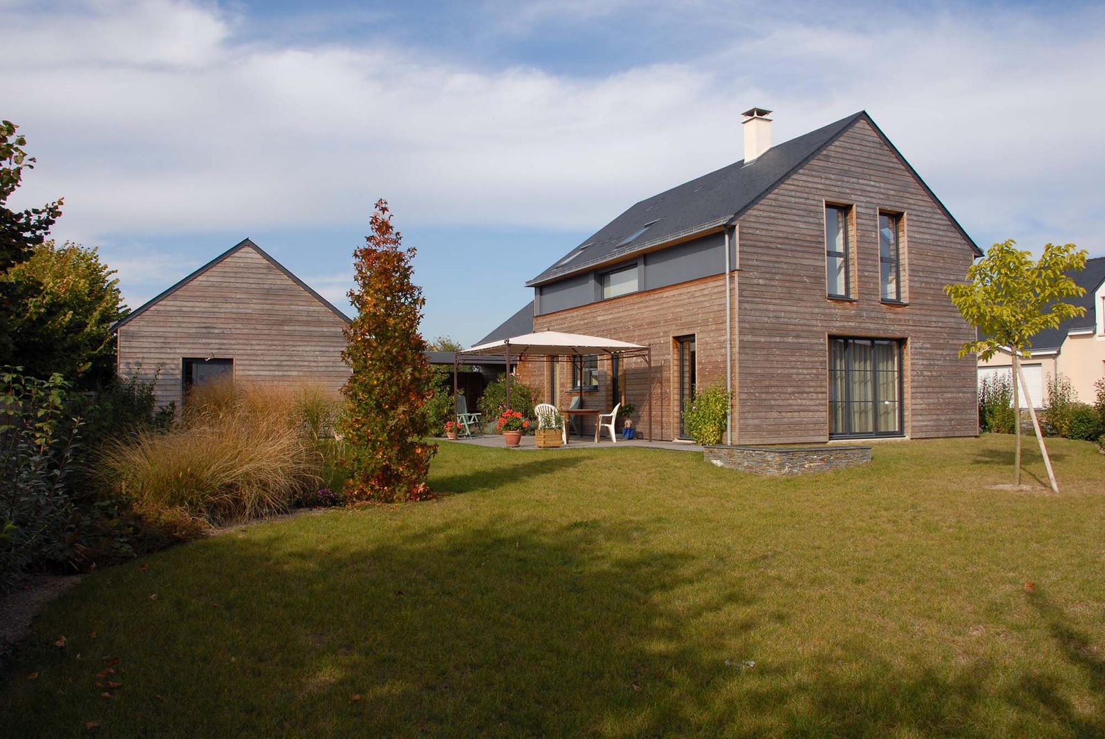 Maison à ossature bois réalisée par Bois Création